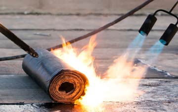 Clatterford End asphalt flat roofing repairs