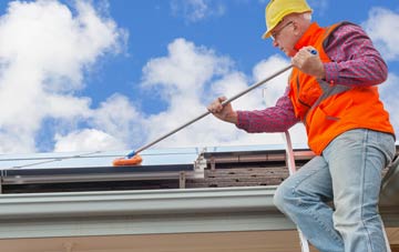 Clatterford End soft wash roof cleaning