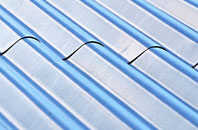 Clatterford End corrugated roofing